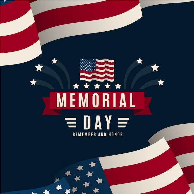 Flat Usa Memorial Day Illustration 23 2148920463